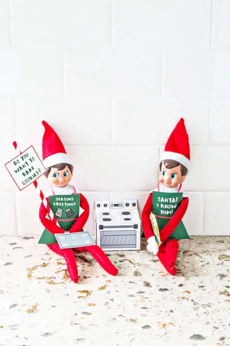35+ free elf on the shelf printables & ideas for christmas fun